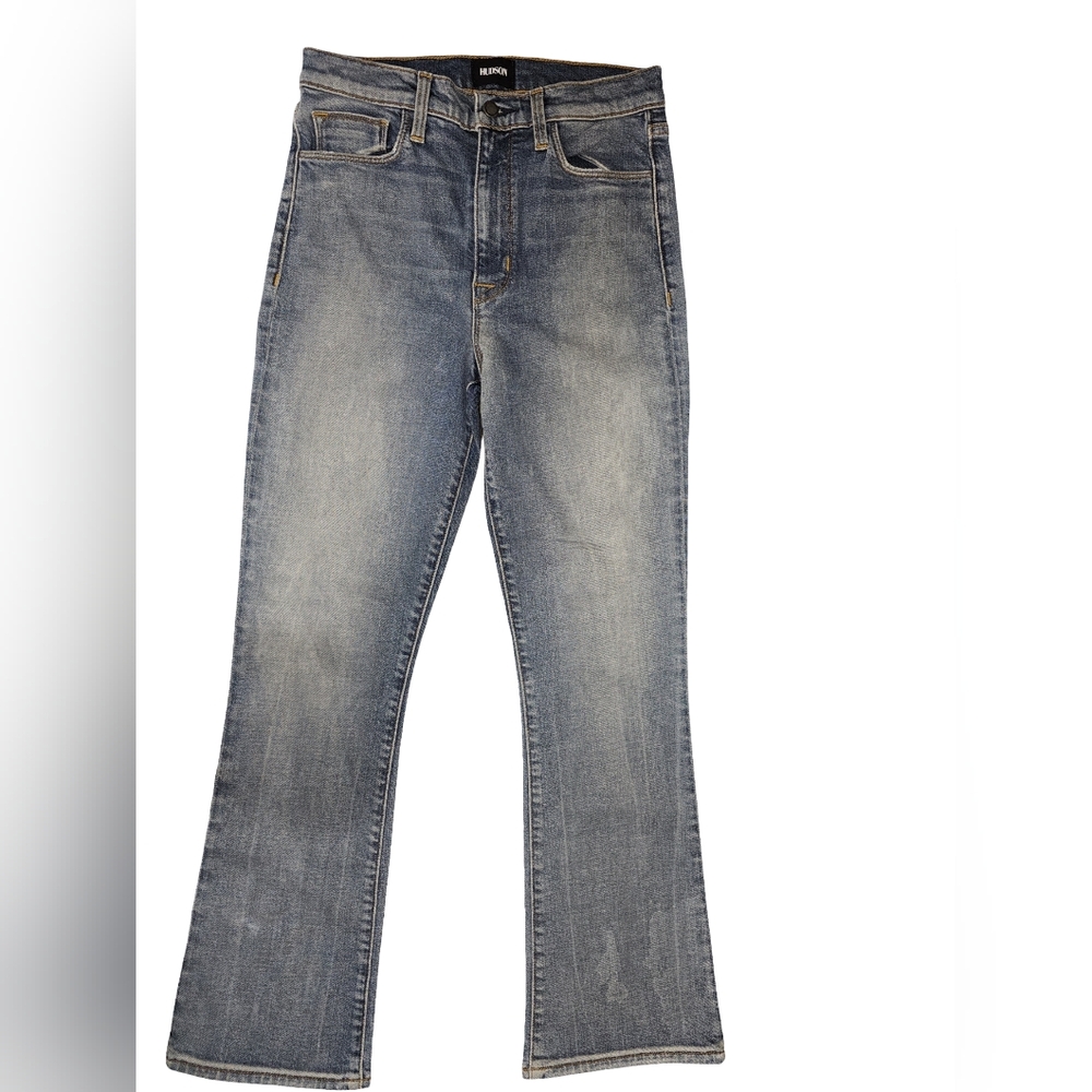 HUDSON JEANS sz 27, Womens , Slight Flare, Med Light Wash